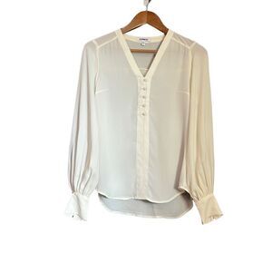 3 for $30! Express sheer long sleeve blouse. Size extra small‎